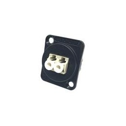 1 pcs : EHLC2M - Fibre Optic Connectors LC/LC FIBER OPTIC MULTI MODE ADAPTER