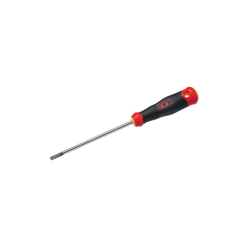 1 pcs - SAM Slotted Screwdriver, 150 mm Blade, 251.7 mm Overall