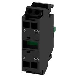1 pcs : 3SU14001AA103BA0 - Switch Contact Blocks / Switch Kits CONTACT BLOCK, 1NO W/CAGE CLAMP FRNT PLT