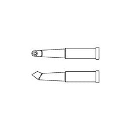 1 pcs : GT4-HF3025V - Soldering Irons TIP, HOOF, CONCAVE, BENT 30D, 2.5X16.0MM, GT4