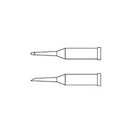 1 pcs : GT4-HF6020S - Soldering Irons TIP, HOOF, 2.0X16.0MM, 60D, GT4