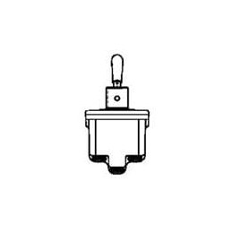 1 pcs : 1NT1-8 - Toggle Switches 1 Pole 2 Position Standard Lever