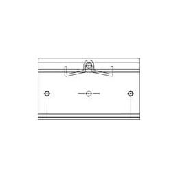 1 pcs : DRP-04 - DIN Rail Power Supplies Mounting Acc. For Case 203,205,978,999