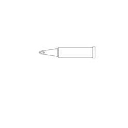 1 pcs : GT6-HF6020V - Soldering Irons TIP, HOOF, CONCAVE, 2.0X12.0MM, 60D, GT6