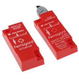 1 pcs - Allen Bradley Guardmaster 440N Series Magnetic Non-Contact Safety Switch, 250V ac, Plastic Housing, NC, 4m Cable