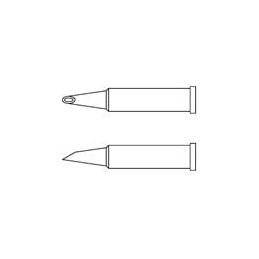 1 pcs : GT6-HF6030V - Soldering Irons TIP, HOOF, CONCAVE, 3.0X12.0MM, 60D, GT6