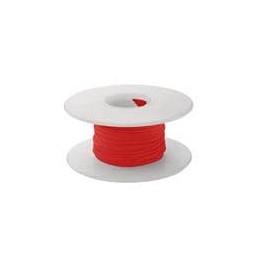 1 pcs : R28R-0100 - Cable Mounting & Accessories 28AWG KYNAR INSUL 100' SPOOL RED
