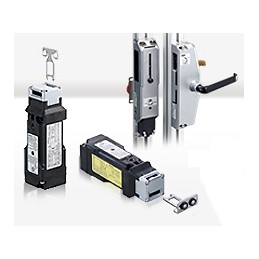 1 pcs - Idec HS6E Safety Interlock Switch, 1NC/1NC + 2NC + 1NC, Keyed, Solenoid Lock