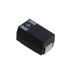 5 pcs - Panasonic 68μF Tantalum Capacitor 10V dc, TPC Series