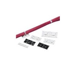 10 pcs : ABM3H-S6-T - Cable Tie Mounts Cable Tie Mount 6 Scrw (M3) 1.5x1.5