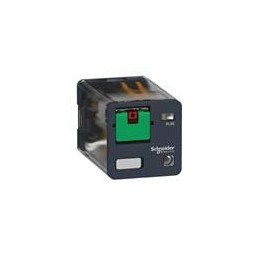 1 pcs : RUMC22P7 - Industrial Relays RELAY 2CO CYL PIN 10A@250V 230VAC COIL LED+TES