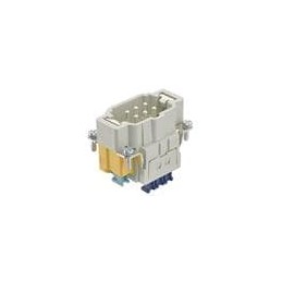 1 pcs : 09330062678 - Heavy Duty Power Connectors Han 6ES Press male insert (w/ PE Press)