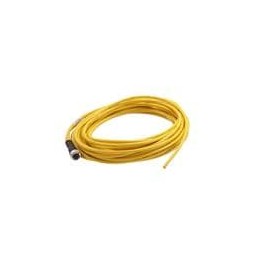 1 pcs : 21350200315100 - Sensor Cables / Actuator Cables M12 A-code 3-pin Straight female to open end, 10m, PVC yellow jacket