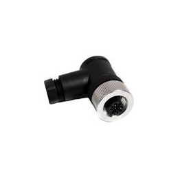 1 pcs : BU-12ZU24-PG9 - Circular Metric Connectors M12 4 PIN F RA PB A CD PG9 FW