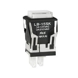 1 pcs : LB15SKW01-6B-JB - Pushbutton Switches ALUMINATED PUSH BUTTON SWITCH