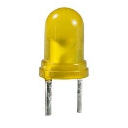 10 pcs : AT633D - Industrial Panel Mount Indicators / Switch Indicators T-1 AMBER LED