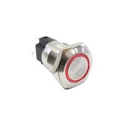 1 pcs : PVB3F2B0113R1 - Pushbutton Switches ANTI-VANDAL, 2A, SPDT, On-(On)