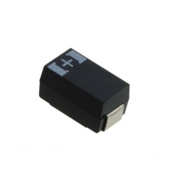 5 pcs - Panasonic 100μF Tantalum Capacitor 10V dc, TPC Series