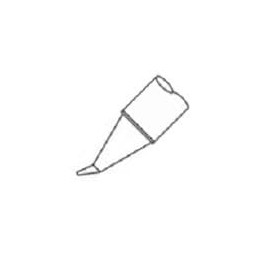 1 pcs : SFV-CNB05 - Soldering Irons CONICAL SOLDER TIP BENT 0.5/.02in