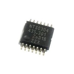 10 pcs : NTS0304EPWJ - Translation - Voltage Levels Dual supply translating transceiver, open drain, auto direction sensing