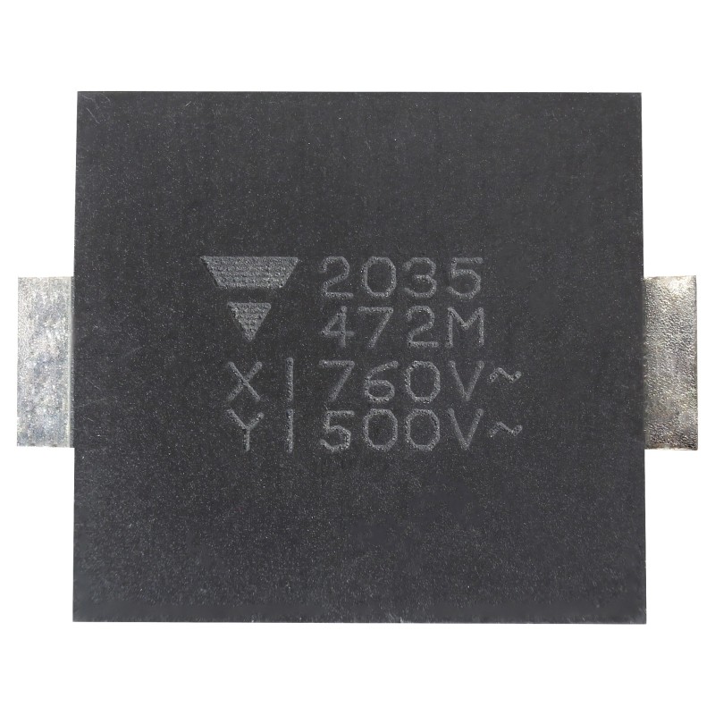 5 pcs - Vishay Single Layer Ceramic Capacitor (SLCC) 3.9nF 760V ac ±20% Y5U Dielectric, SMD Y1, Surface Mount +125°C Max Op.