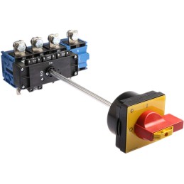 1 pcs - Kraus & Naimer 4P Pole Isolator Switch - 250A Maximum Current, 90kW Power Rating, IP65