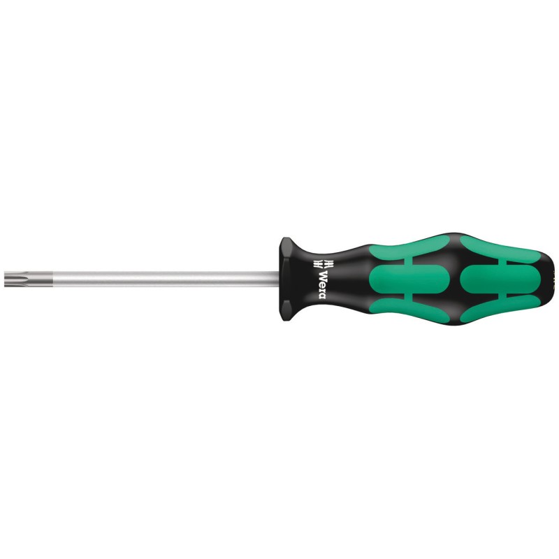 1 pcs - Wera Torx Screw Holding Screwdriver, T30 Tip, 300 mm Blade, 405 mm Overall