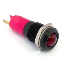 1 pcs - CML Innovative Technologies Panel Mount Indicator, 14mm Mounting Hole Size, Solder Tab Termination, IP67