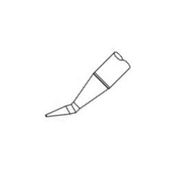 1 pcs : STP-CNB04 - Soldering Irons Cartridge Conical Bent 0.4mm (0.016in)