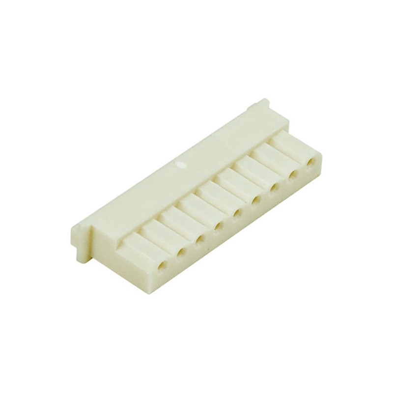 10 pcs - Molex, SPOX Female Connector Housing, 2.5mm Pitch, 12 Way, 1 Row