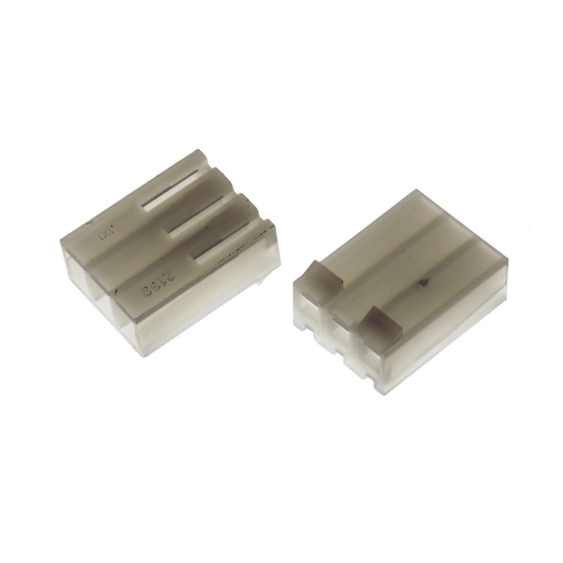 10 pcs - Molex, KK 396 Female Connector Housing, 3.96mm Pitch, 3 Way, 1 Row