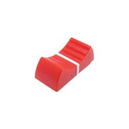 10 pcs : 450-SL6112 - Knobs & Dials SLIDE CNTRL RD/WH