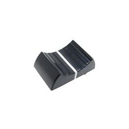 10 pcs : 450-SL2612 - Knobs & Dials SLIDE CNTRL BK/WH