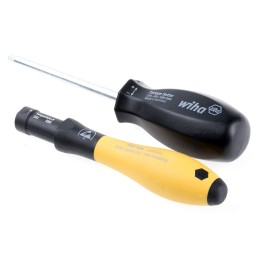 1 pcs - Wiha Tools Adjustable Hex Torque Screwdriver, 0.4 - 1.0Nm, 4 mm Drive, ESD Safe, ±6 % Accuracy