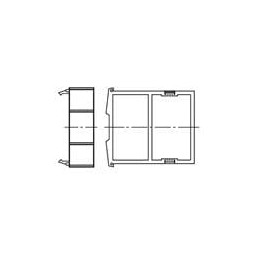 1 pcs : A7P-PA-1 - Switch Fixings BLANK SPACER