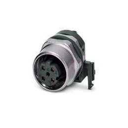 1 pcs : 1436550 - Circular Metric Connectors FEMALE 4P D-CODED