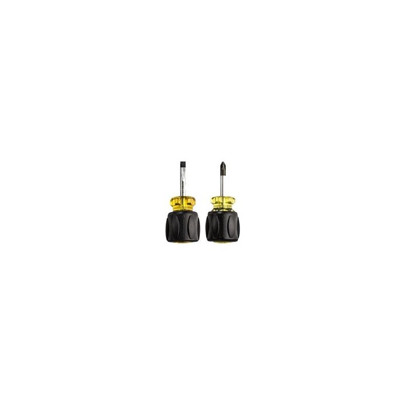 1 pcs : SDS-142 - Screwdrivers, Nut Drivers & Socket Drivers STUBBY SCREWDRIVER SET-PHILLIPS/SLOTTED