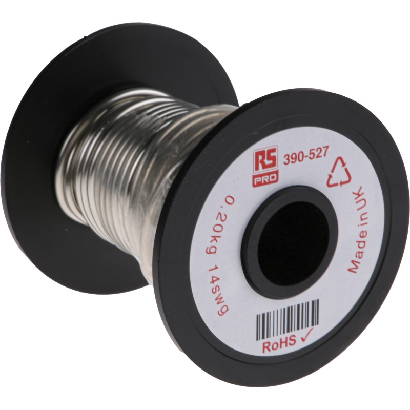 1 pcs - RS PRO Single Core 2.03mm diameter Copper Wire, 7.1m Long