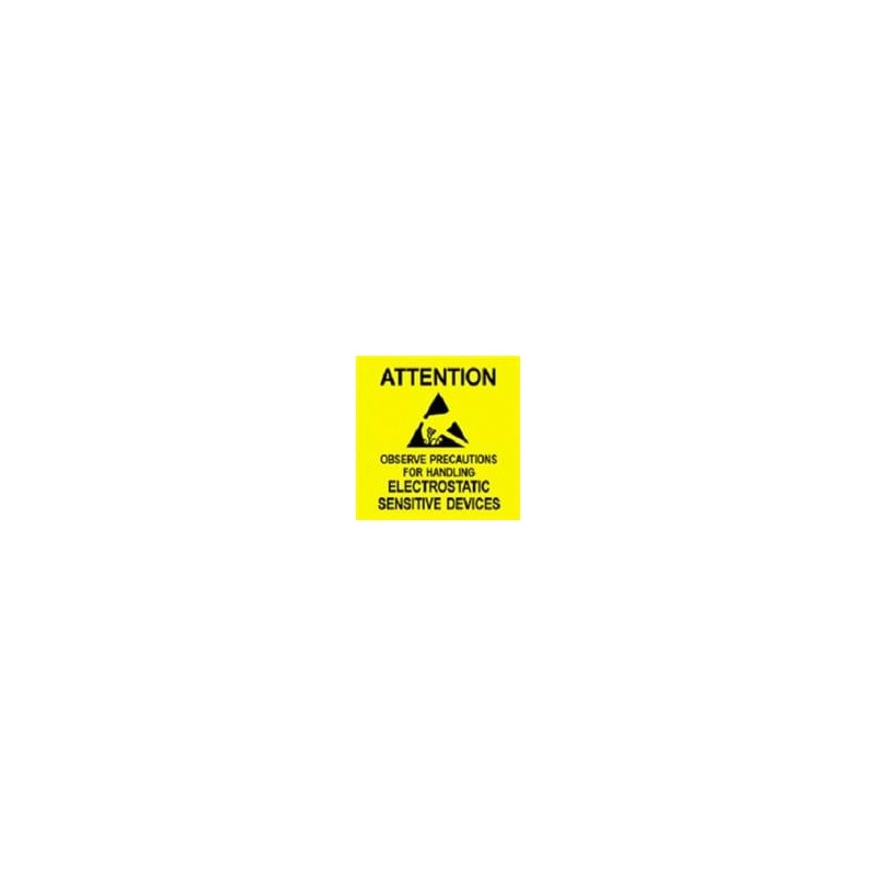 1 pcs : 06722 - Labels & Industrial Warning Signs LABELS 2' X 2' 500 ROLL