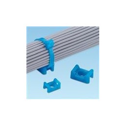1 pcs : TM3S10-C76 - Cable Tie Mounts TIE MOUNT 10 SCRW TEFZEL AQUA