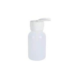 1 pcs : 35603 - Liquid Dispensers & Bottles LASTING-TOUCH, NATURAL ROUND HDPE, 8 OZ