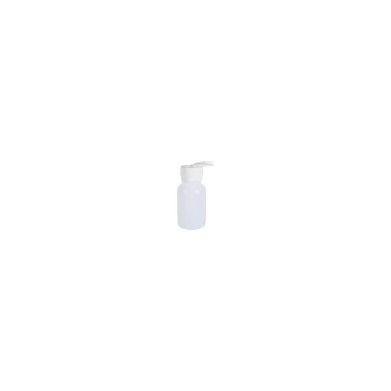 1 pcs : 35603 - Liquid Dispensers & Bottles LASTING-TOUCH, NATURAL ROUND HDPE, 8 OZ