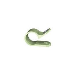 1 pcs : NM-3-F3 - Cable Mounting & Accessories MS25281-F3, Loop Clamp ,Green,3/16 in Hold, Clamp w/ Eyelet,Green