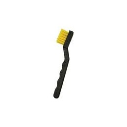 1 pcs : 35688 - Brushes ESD BRUSH, DISSIPATIVE, LONG HANDLE, YELLOW NYLON, HARD BRISTLES, 1-3/8 IN