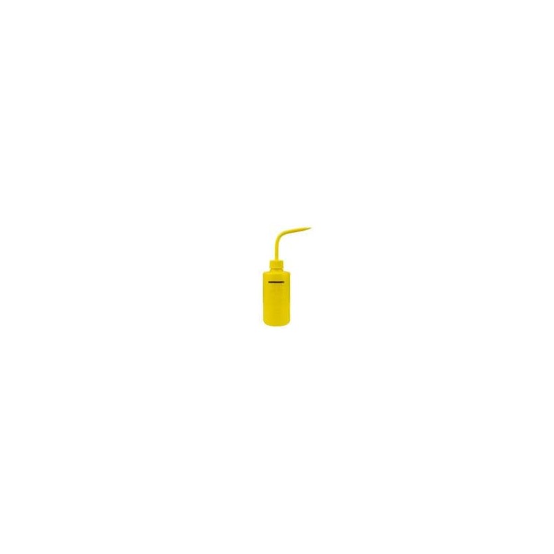 1 pcs : 35792 - Liquid Dispensers & Bottles YELLOW WASH BOTTLE, 8 OZ, DURASTATIC, PRINTED 'ISOPROPANOL'