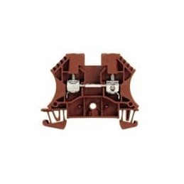 1 pcs : 1037810000 - DIN Rail Terminal Blocks WDU 4,WM,BROWN
