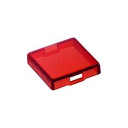 1 pcs : 5.49.077.011/1306 - Industrial Panel Mount Indicators / Switch Indicators Lens Push Button Red Square