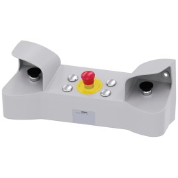 1 pcs - Siemens Push Button Control Station, Metal, 3 Cutouts, IP66