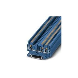 1 pcs : 3209552 - DIN Rail Terminal Blocks PT 2.5-TWIN BU