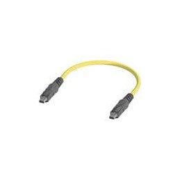 1 pcs : 33280202002003 - Ethernet Cables / Networking Cables T1 SPE IP20 1x2xAWG22/7 PUR 0,3m